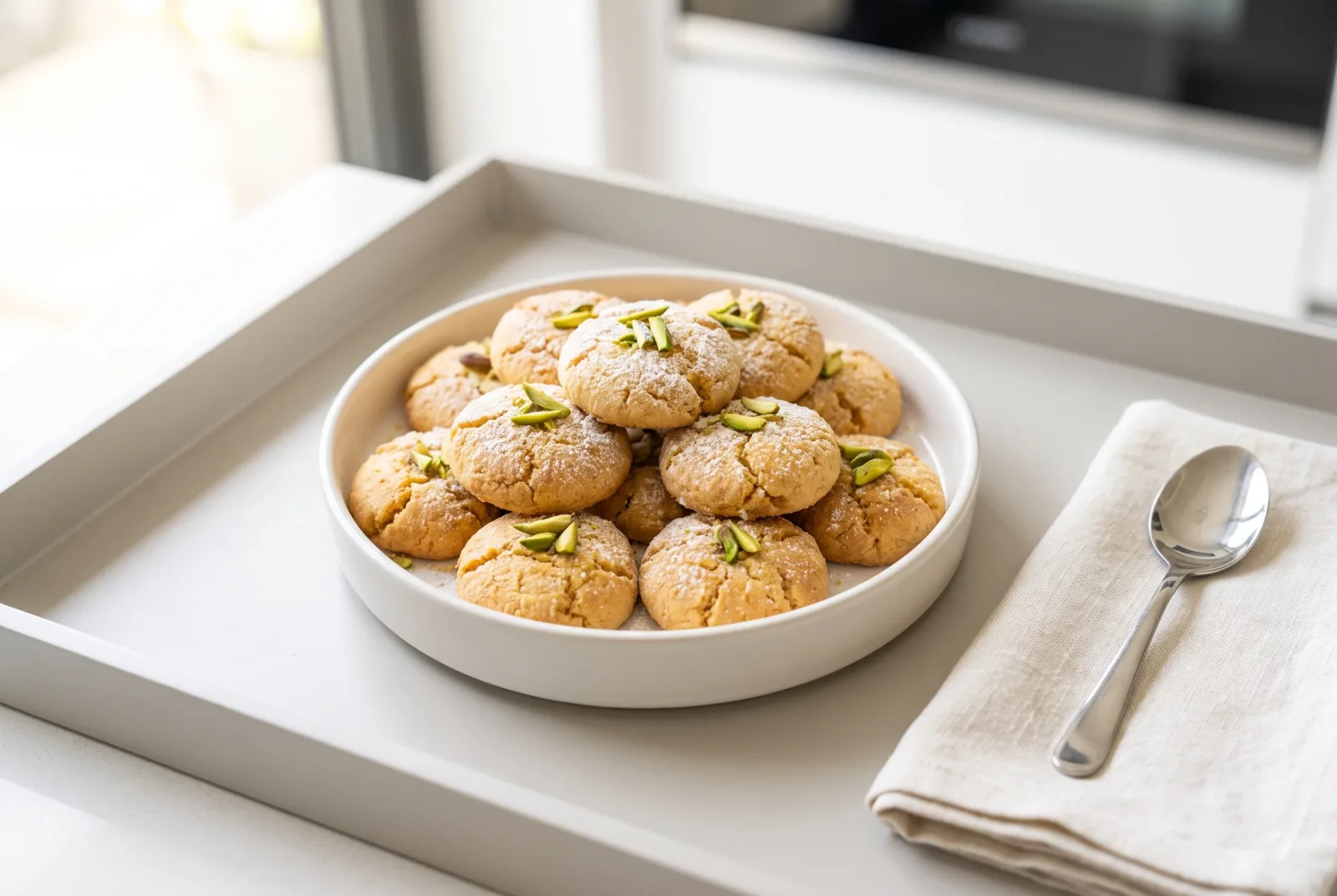Nan Khatai | Pakistani Cardamom Cookies