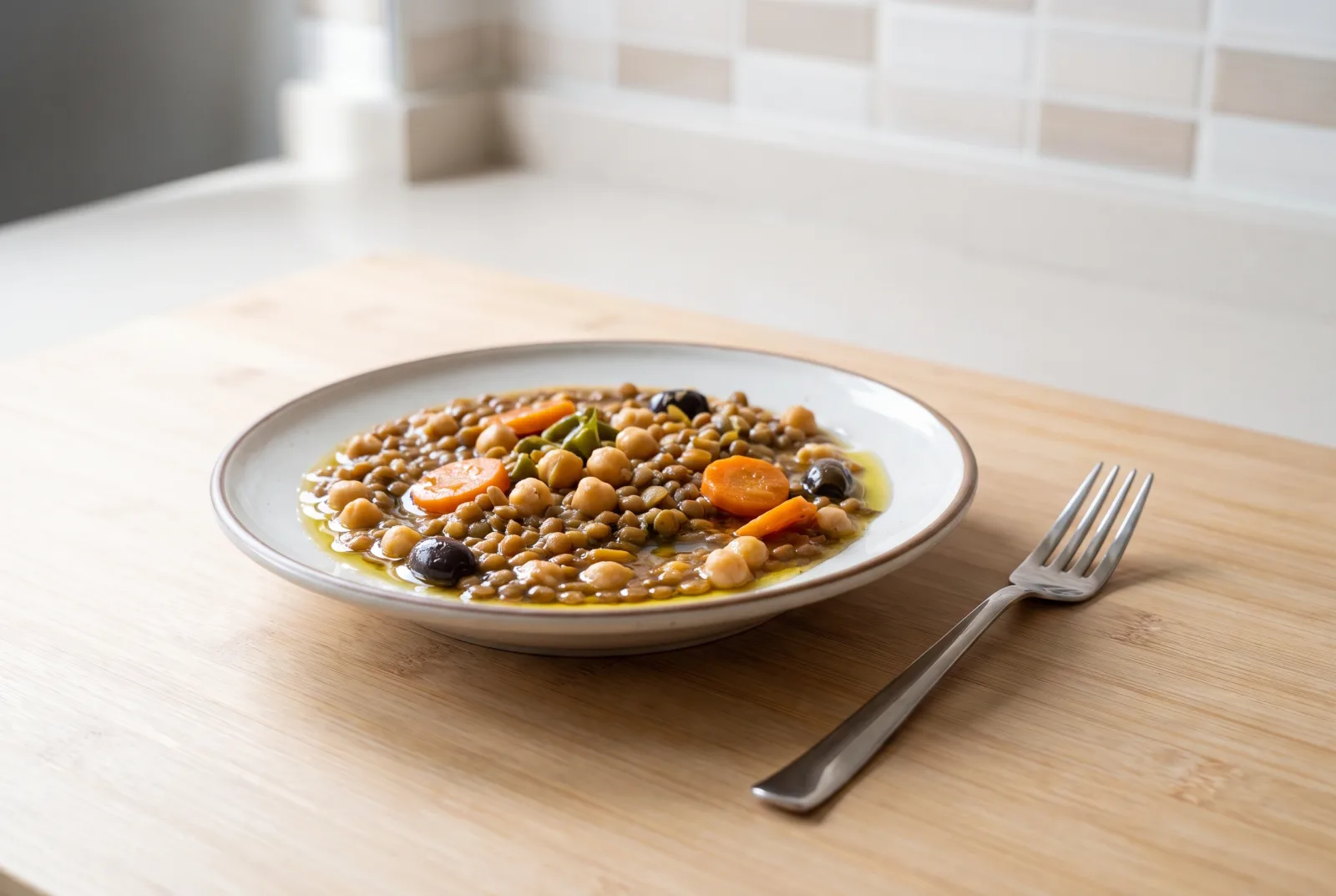 Chickpea and Lentil Pilaki | Armenian-Style Cold Olive Oil Meze