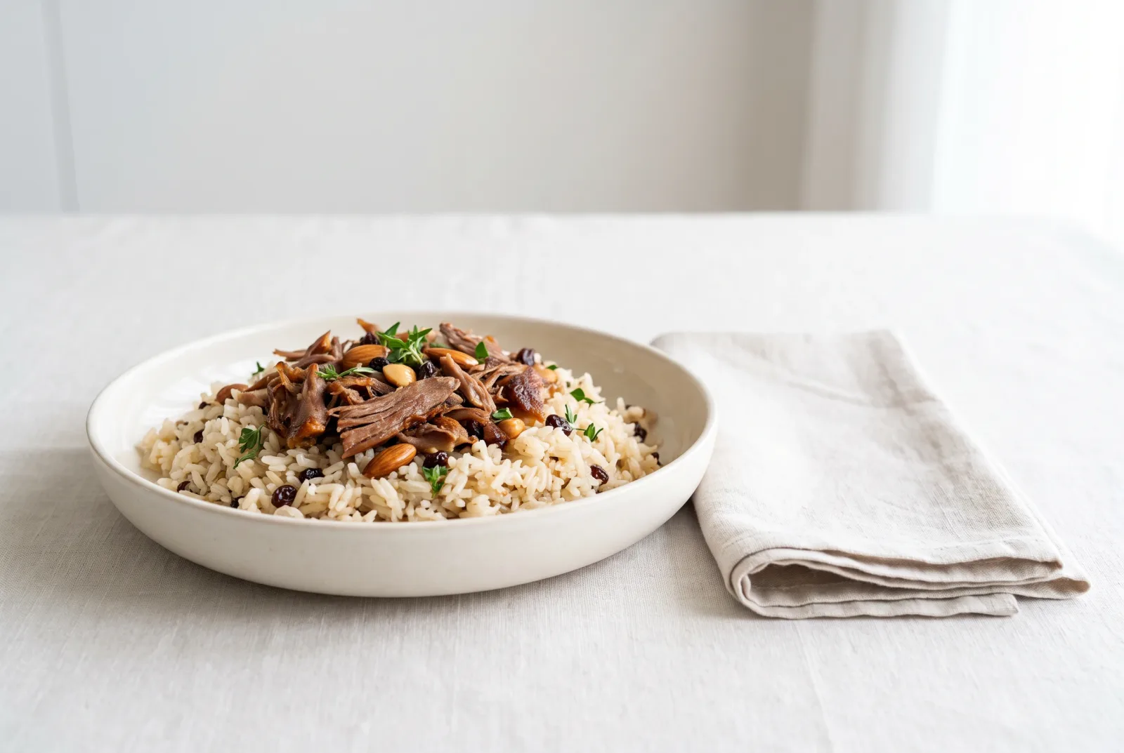 Duck Confit Rice | Gascony-Style Buttered Rice with Vermicelli