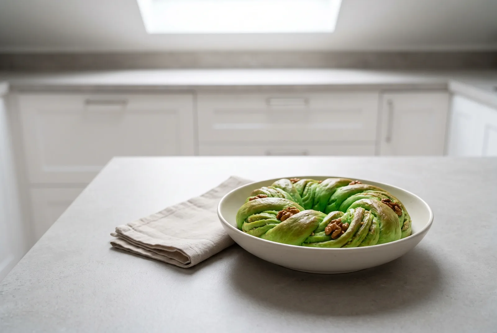 Pandan Coconut Milk Bread | Thai-Style Green Bread
