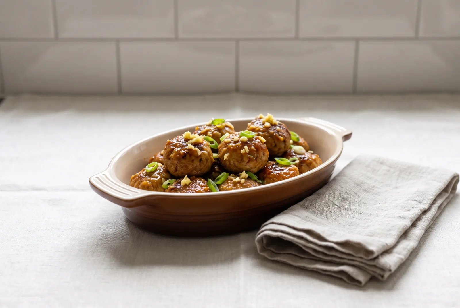 Tsukune | Japanese Grilled Chicken Meatball Skewers