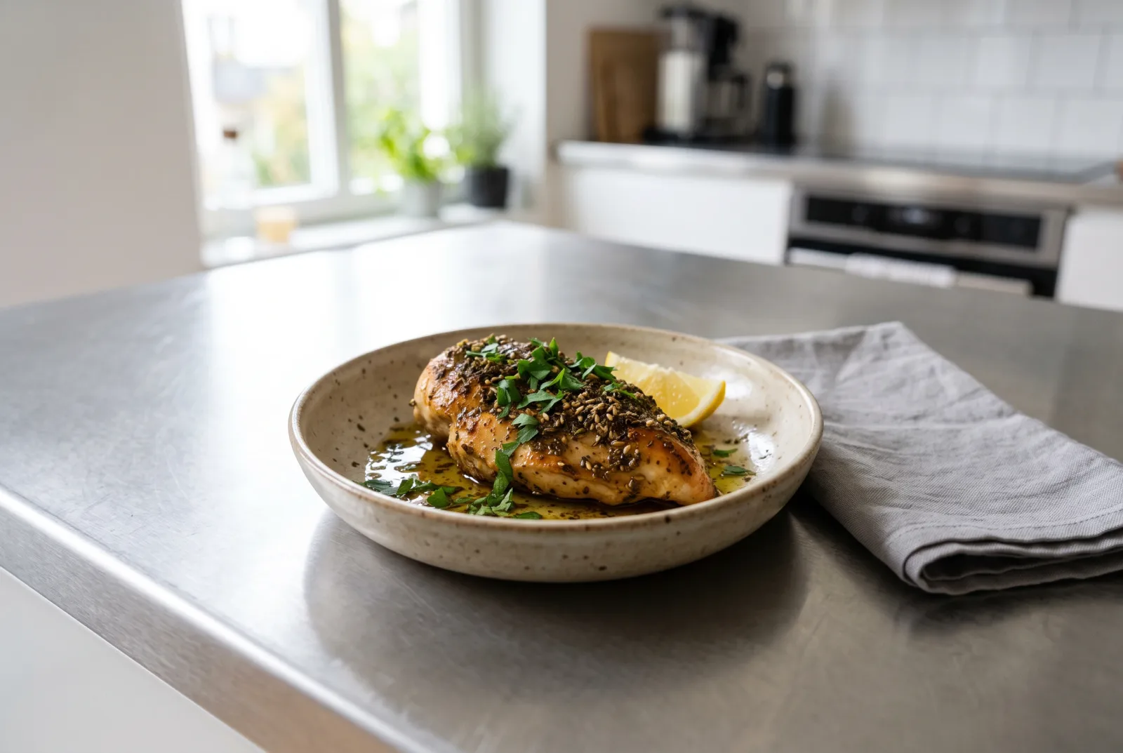 Za’atar Chicken Breast | Jordanian Herb-Seasoned Chicken