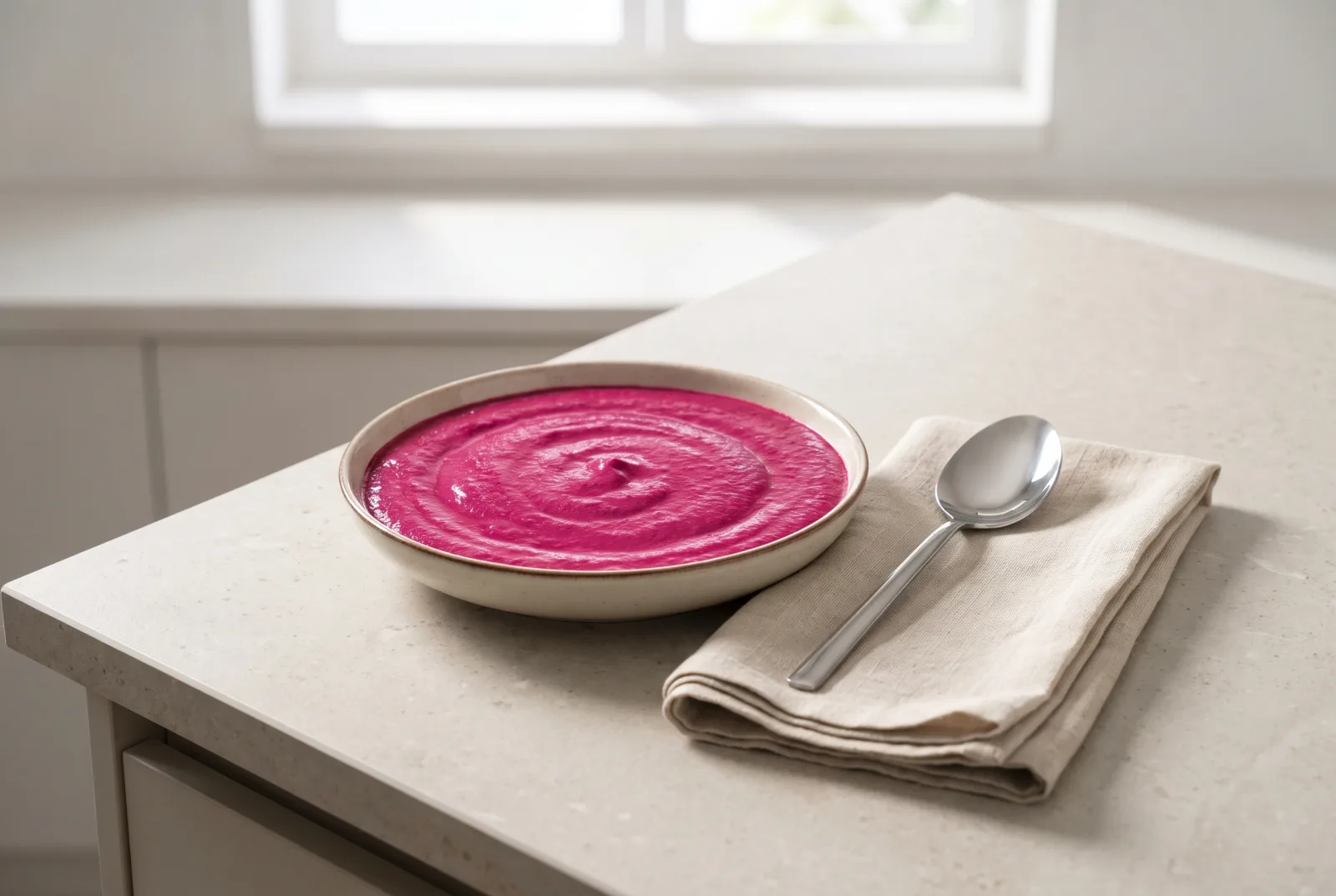 Beet Dip | Pressure-Cooked Red Beets with Garlic and Yogurt