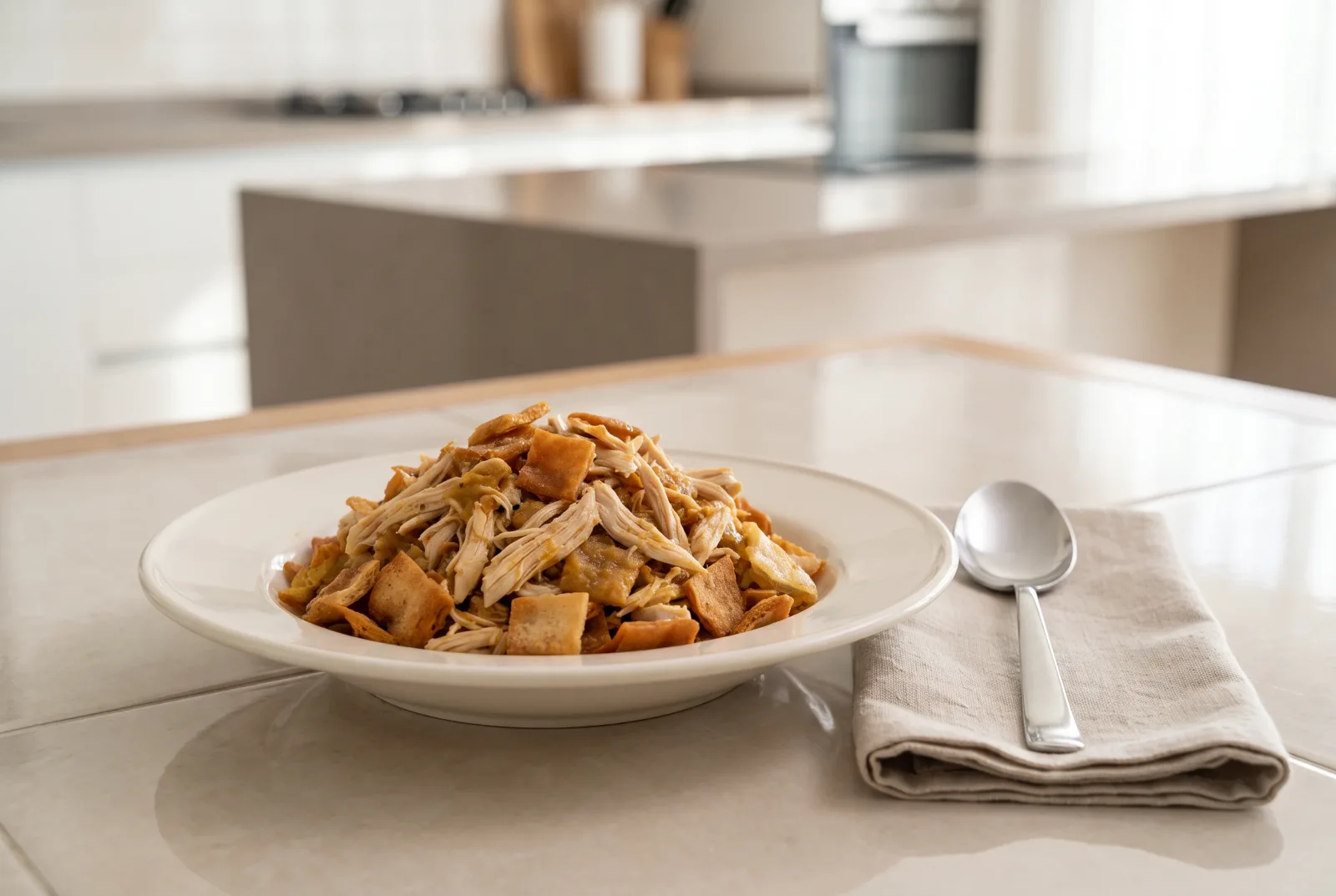 Trid | Moroccan Chicken Stew over Crisp Yufka Layers