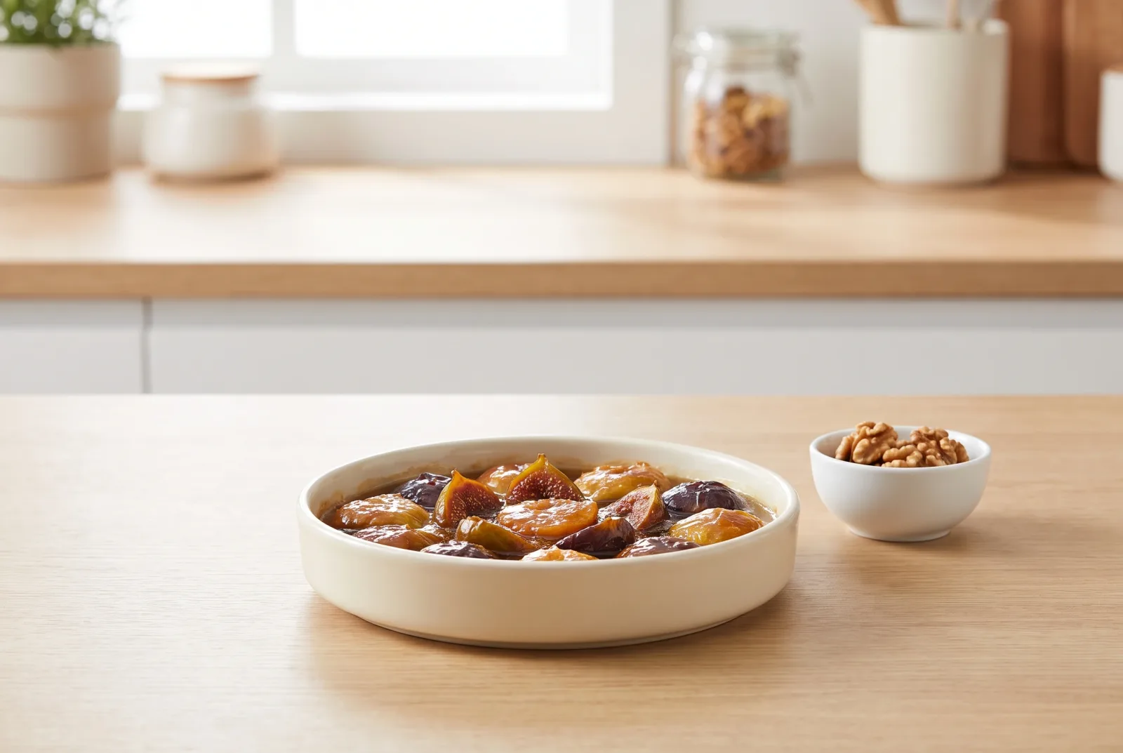 Baked Honeyed Figs | Cinnamon-Spiced Oven Dessert