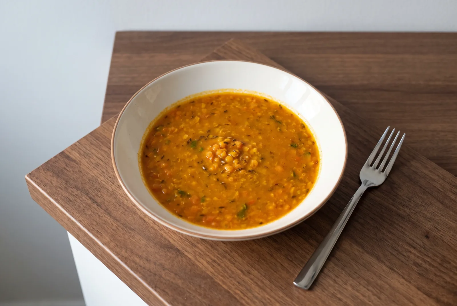 South African Cape Malay Lentil Soup | Spiced Soup with Whole-Wheat Croutons