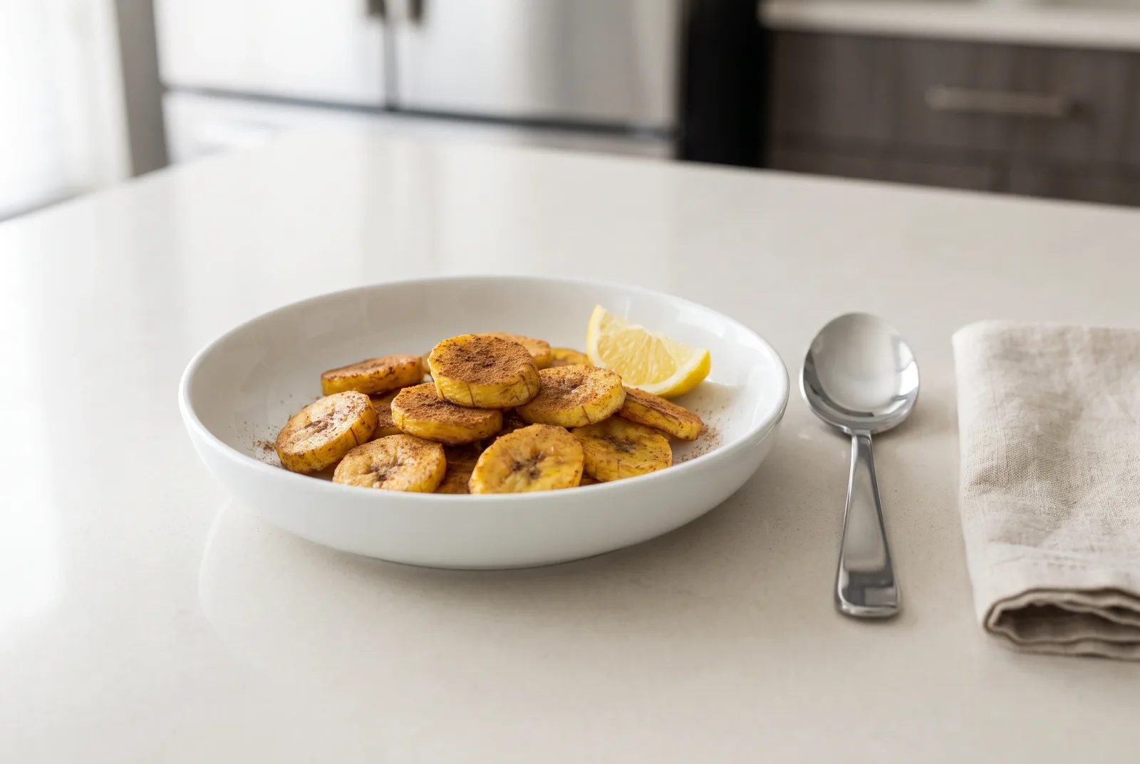 Fried Plantain | Jamaican-Style Air-Fryer Plantains