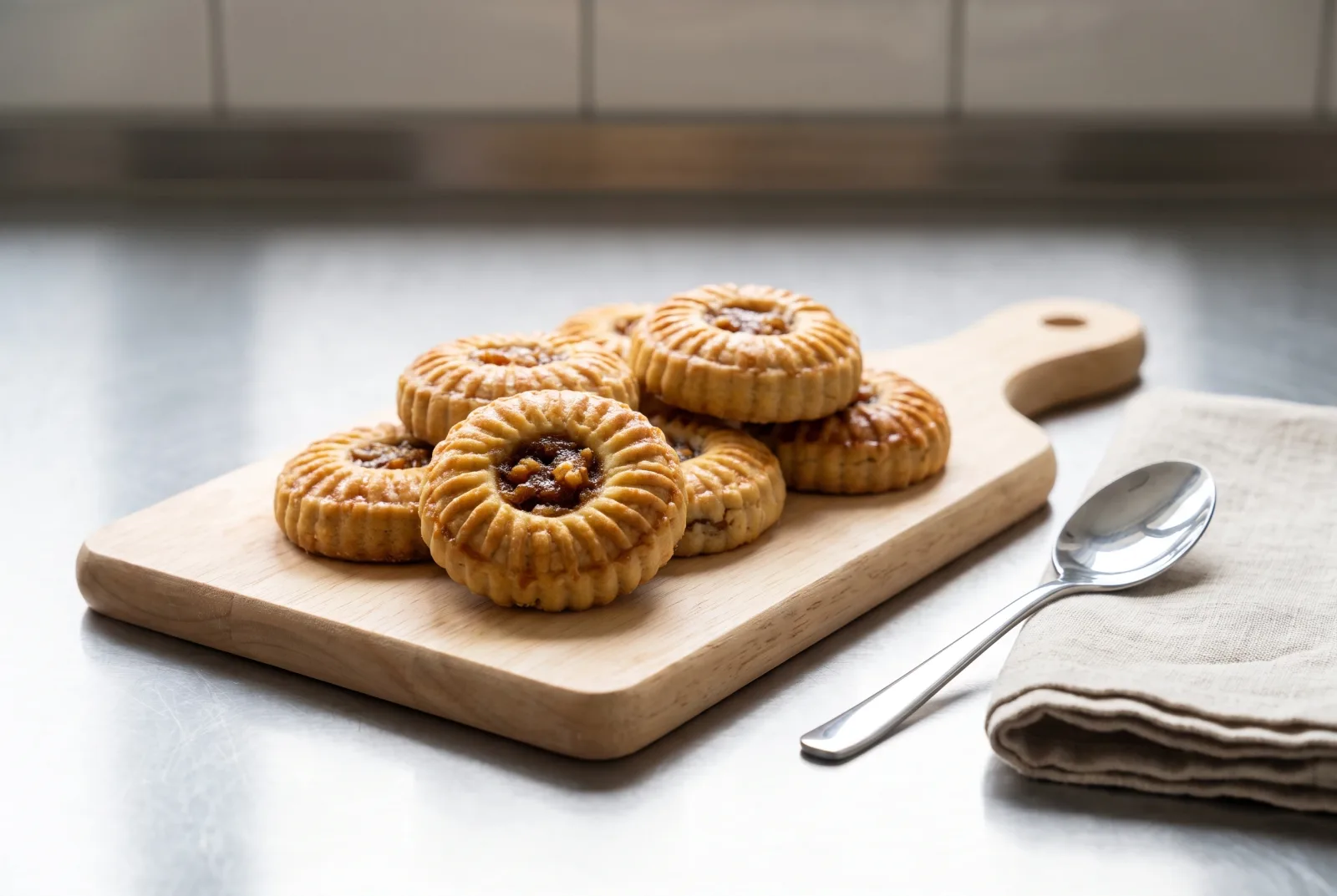 Kolompeh — Persian Spiced Date and Walnut Pastries