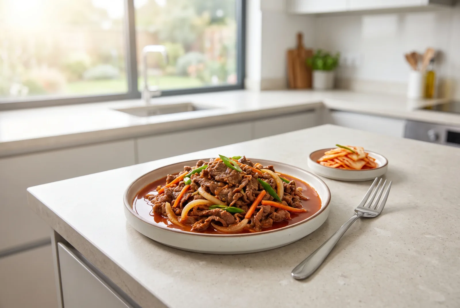Korean-Style Yangnyeom Beef | Sweet and Spicy Soy-Grilled Beef