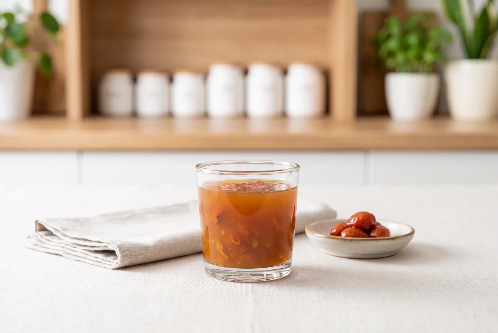 Rose Hip Drink | Tart and Honey-Sweetened in a Pressure Cooker