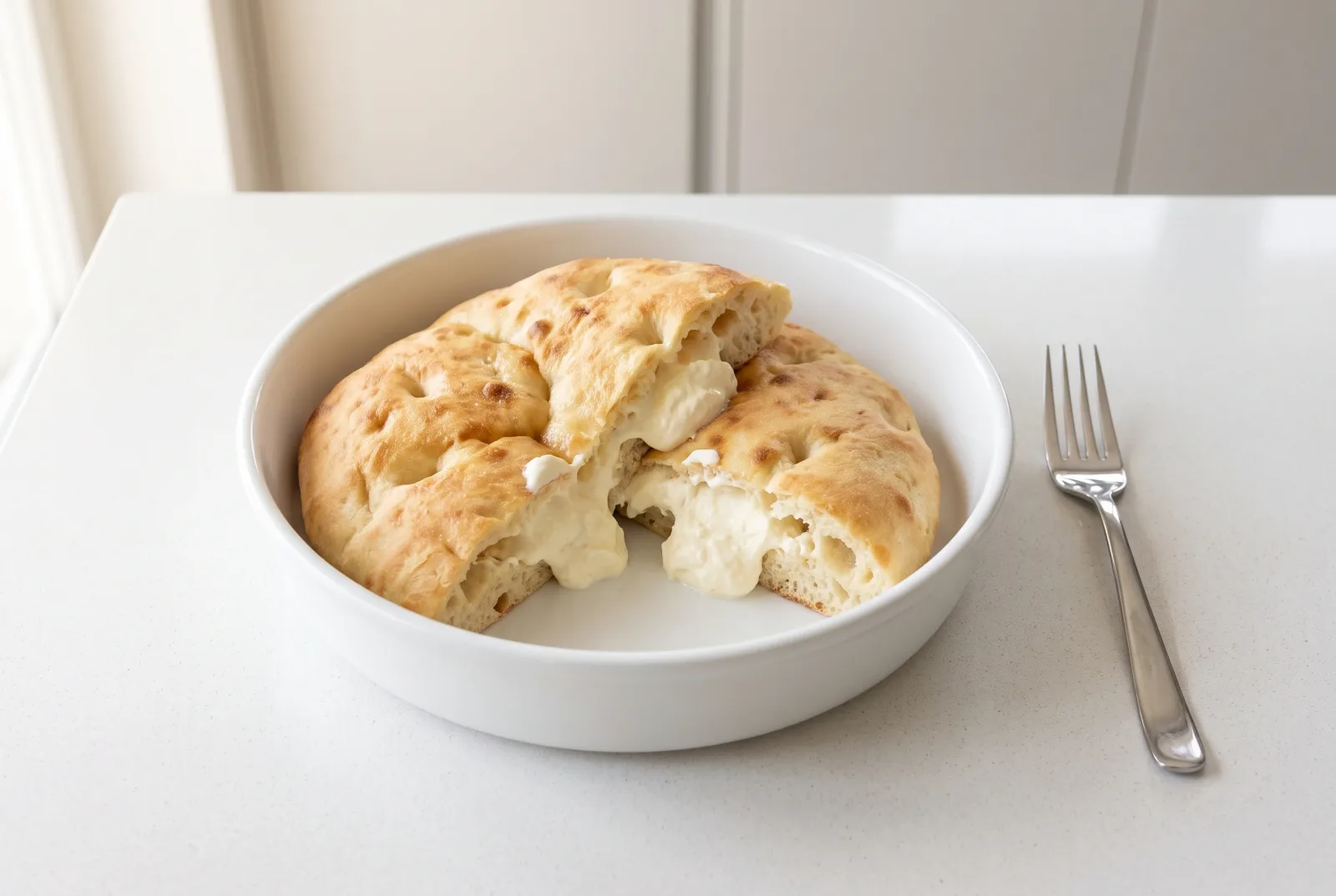 Lepinja | Bosnian Griddle Flatbread with Kaymak