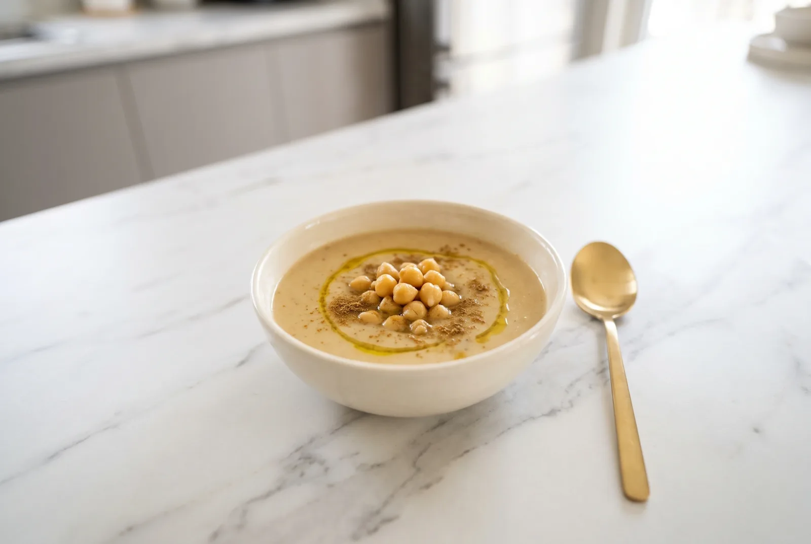 Lebanese Chickpea and Tahini Soup | Quick, Velvety Soup
