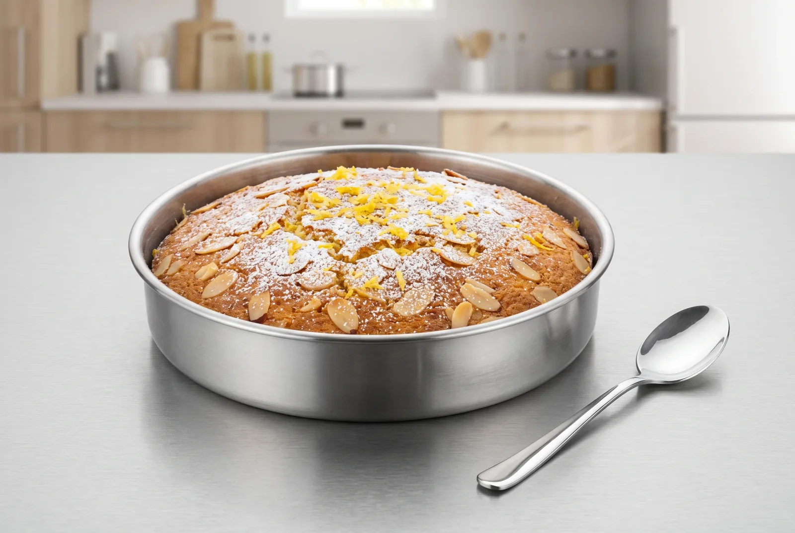 Almond Flour Cake | No Wheat Flour or Added Sugar