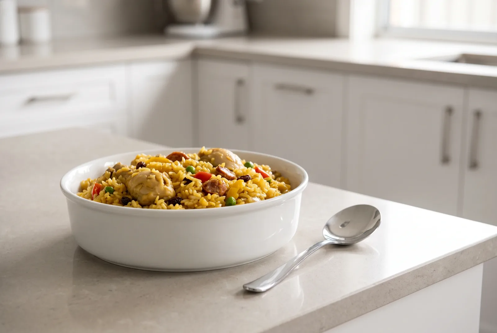 Bringhe — Filipino festive rice with coconut milk