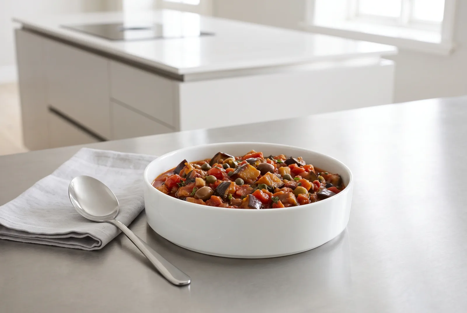 Caponata | Sicilian Eggplant Appetizer