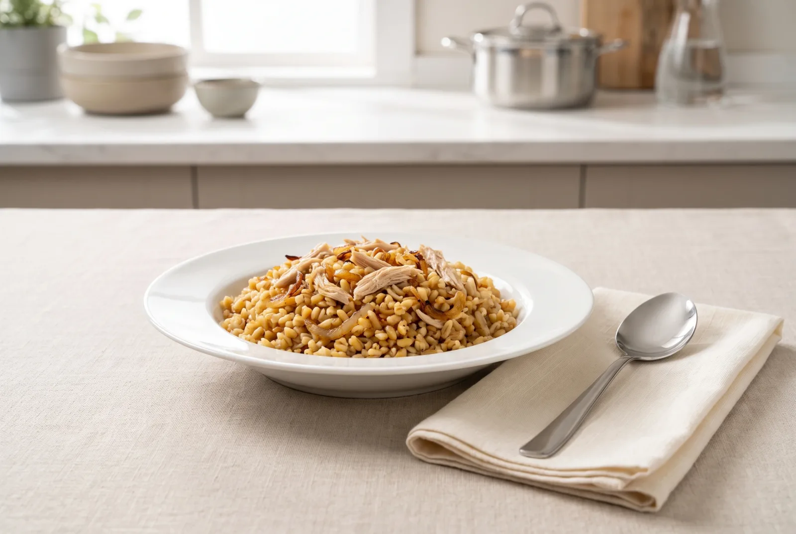Cracked Wheat Pilaf | Slow-Cooked Homestyle Side for Grilled Meats
