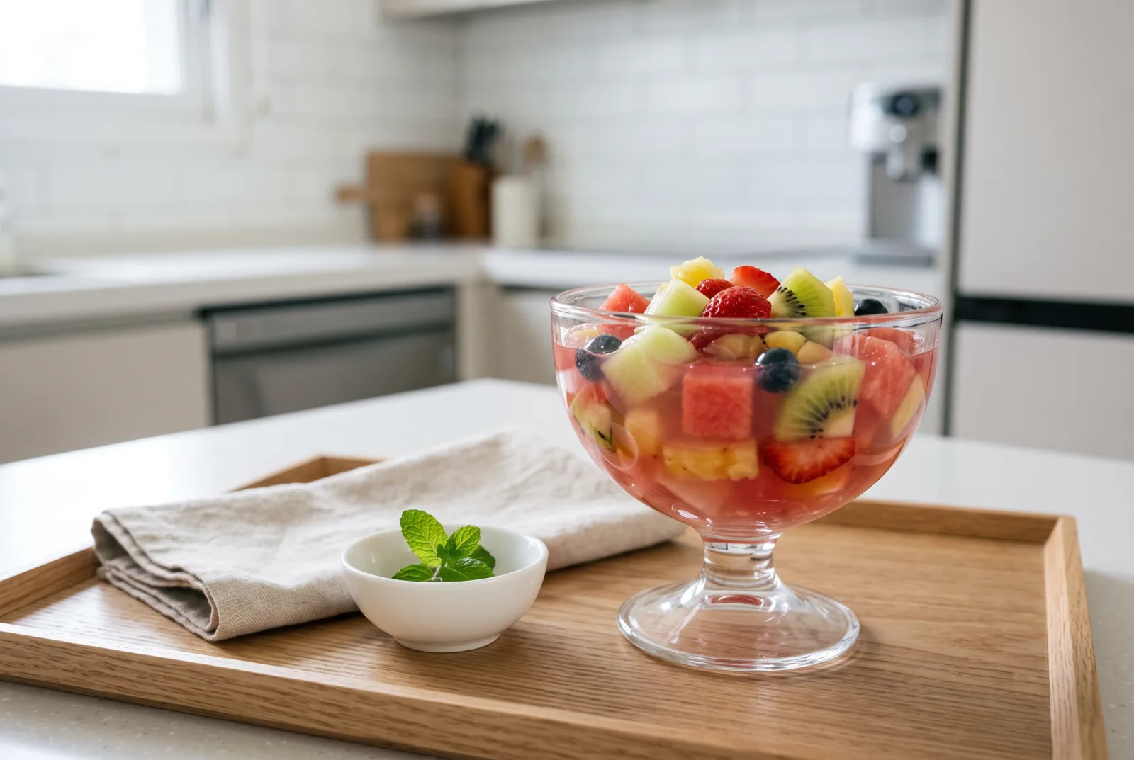 Hwachae | Korean Chilled Fruit Dessert