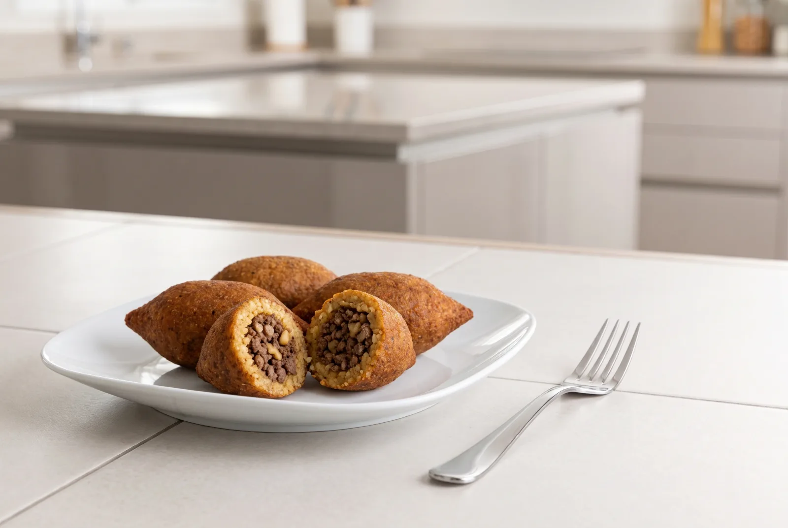 Kubbeh | Iraqi Stuffed Meatballs with Bulgur Shells
