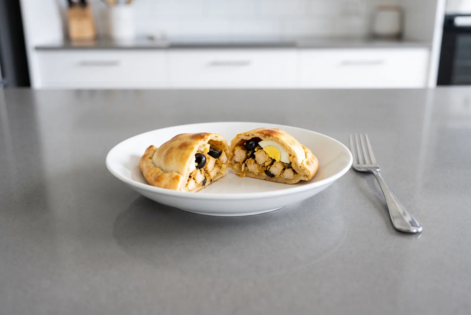 Peruvian Chicken and Olive Empanadas | Half-Moon Baked Hand Pies