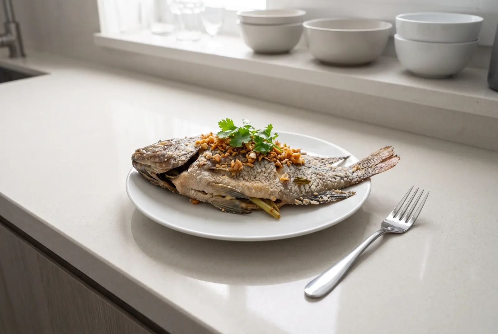 Pla Pao | Thai Herb-Stuffed Salt-Crusted Grilled Fish