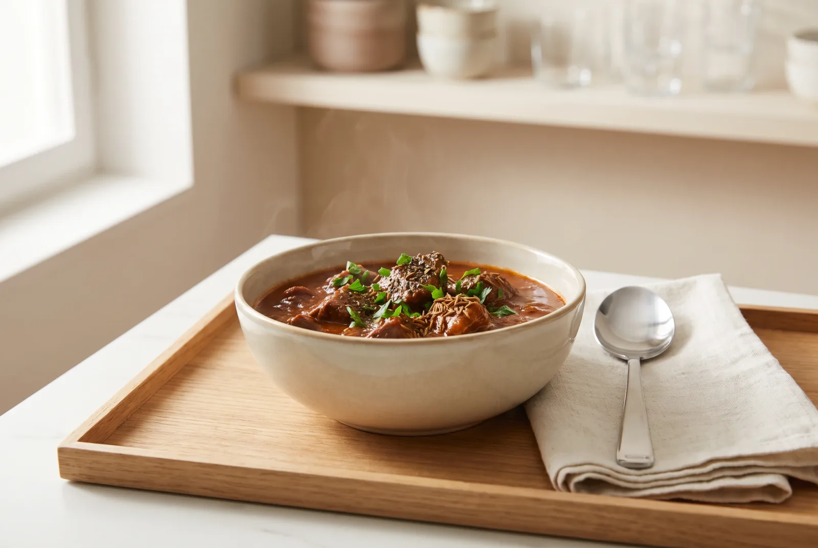 Rindergulasch | German Beef Stew with Paprika