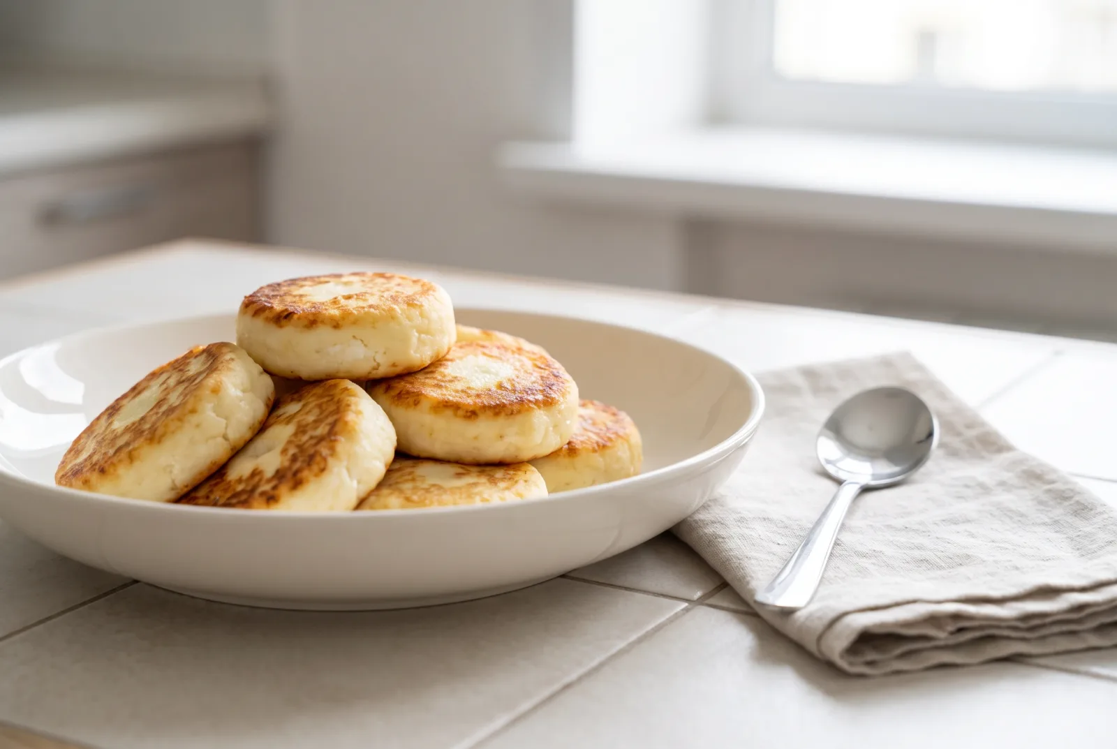 Syrniki | Ukrainian Low-Carb Farmer Cheese Cakes