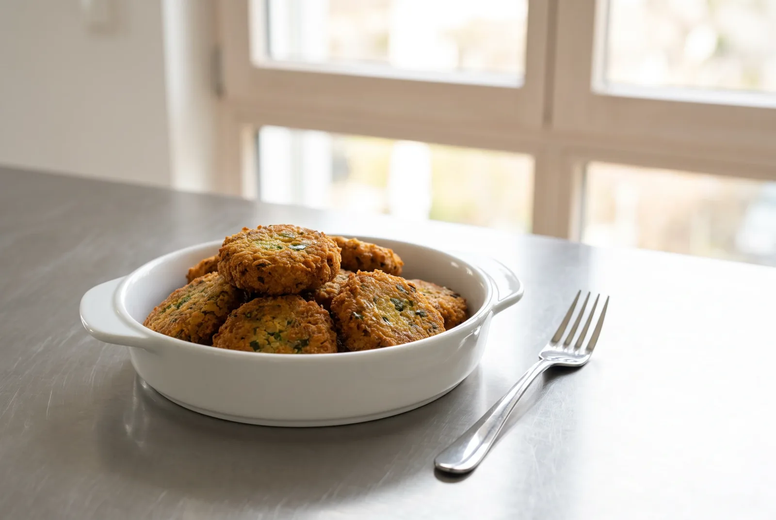 Taameya — Egyptian Fava Bean Falafel with Sesame