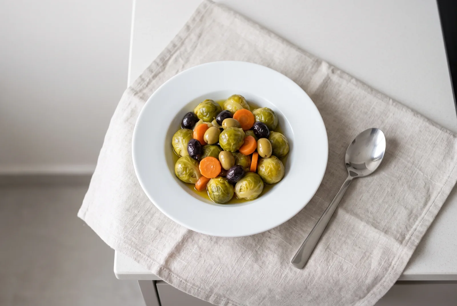 Olive Oil Brussels Sprouts | Lemon Pressure Cooker Recipe for a Keto Diet
