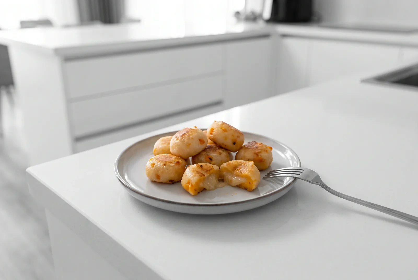 Air Fryer Pumpkin Mochi | Mochi Balls Made with Kabocha Squash