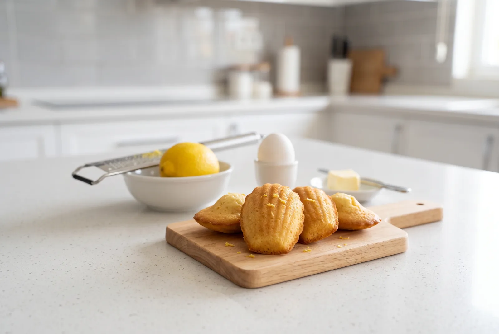 French Madeleines | Small Butter Cakes with a Shell Pattern