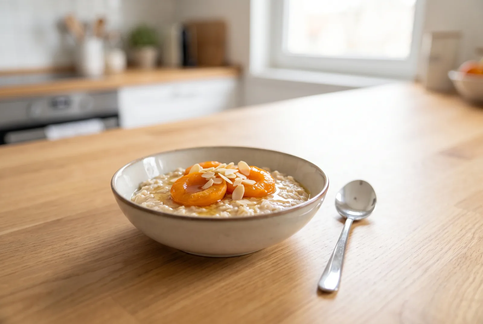 Apricot Oat Porridge | Freezer-Friendly Baby Breakfast