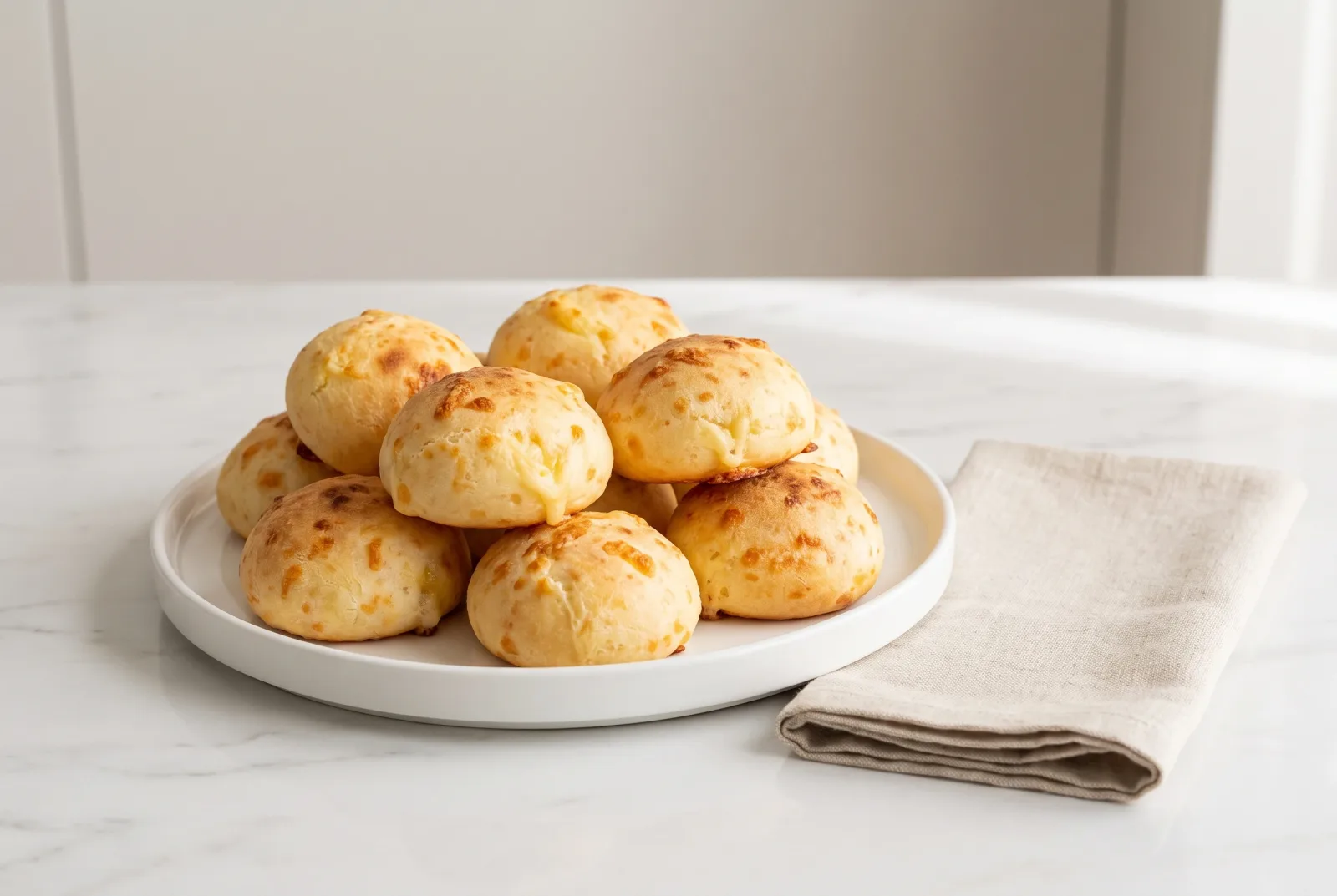 Colombian Pandebono | Cheese Bread Bites with Cassava Starch