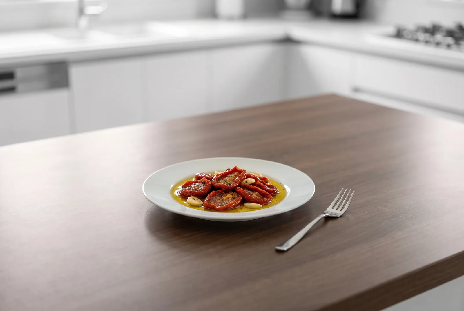 Olive Oil-Preserved Sun-Dried Tomatoes | Jarred with Fresh Basil