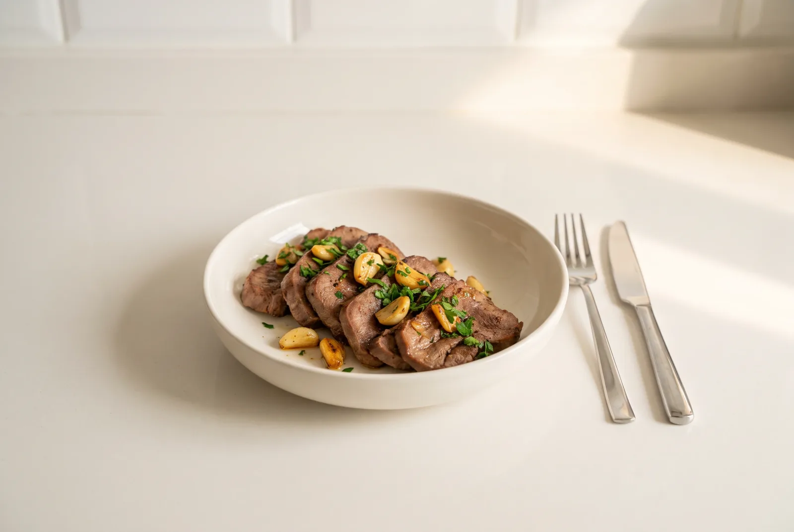 Lebanese-Style Grilled Beef Tongue with Toum | Grilled Skewers
