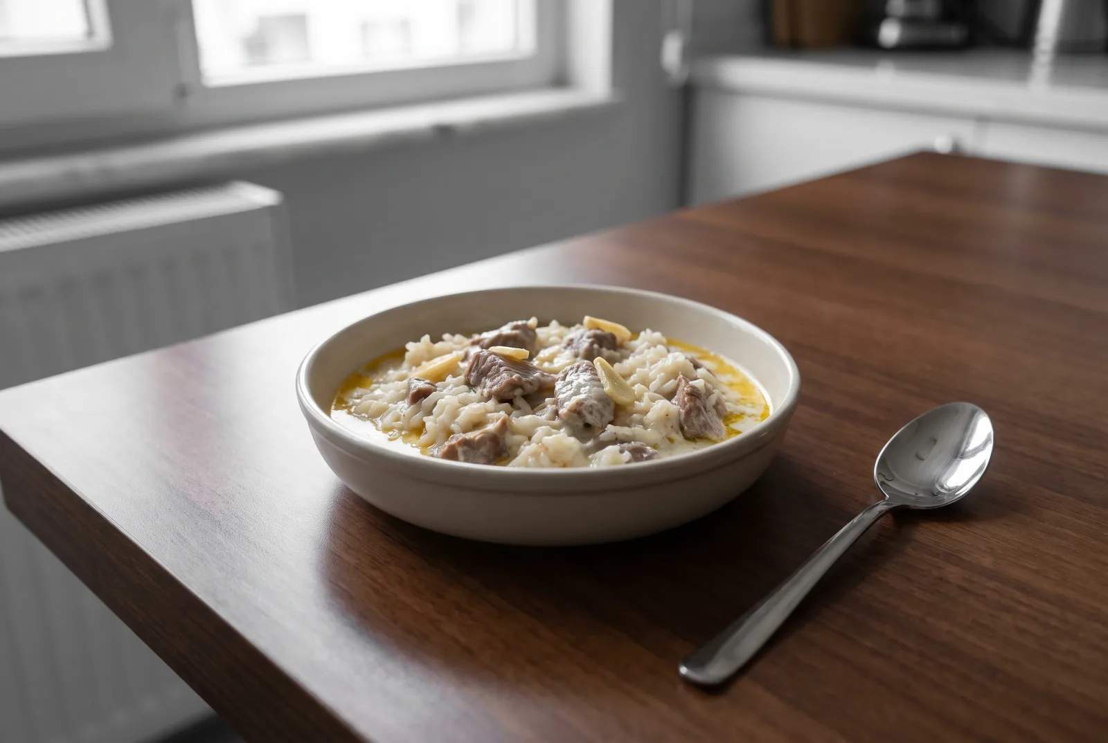 Shakriye | Aleppo-Style Chicken and Rice with Yogurt Sauce