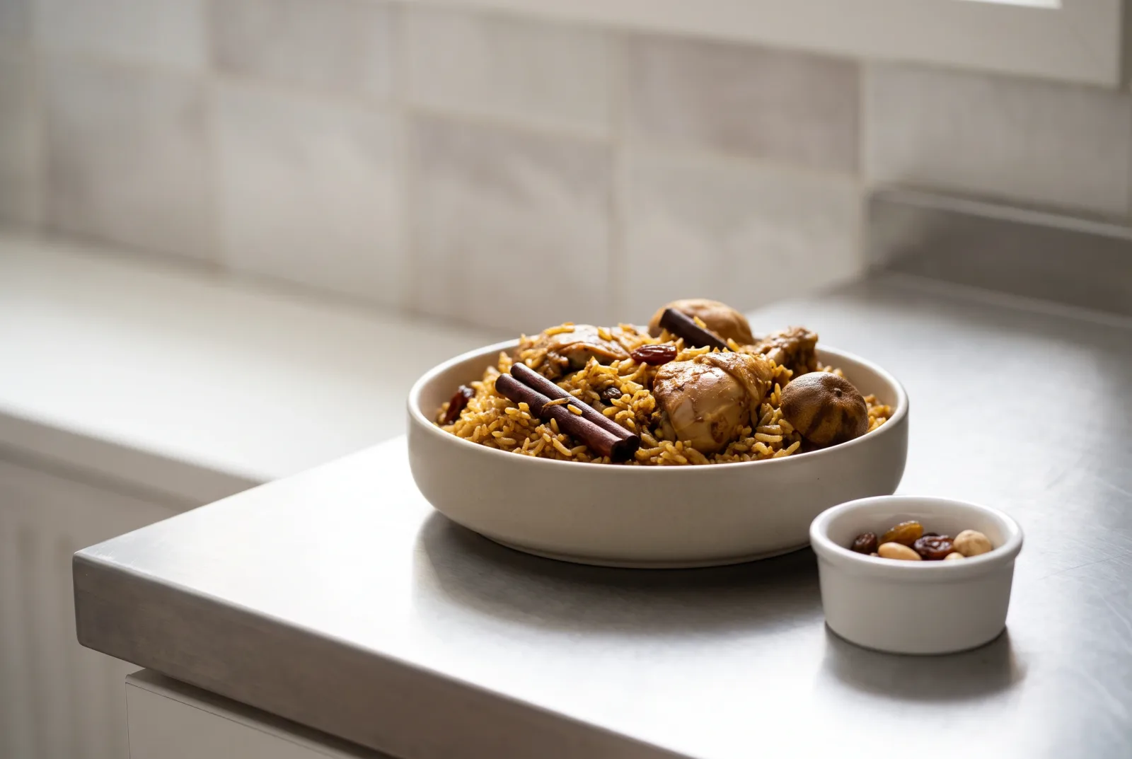 Saudi-Style Bukhari Rice | Saffron and Currant Pilaf