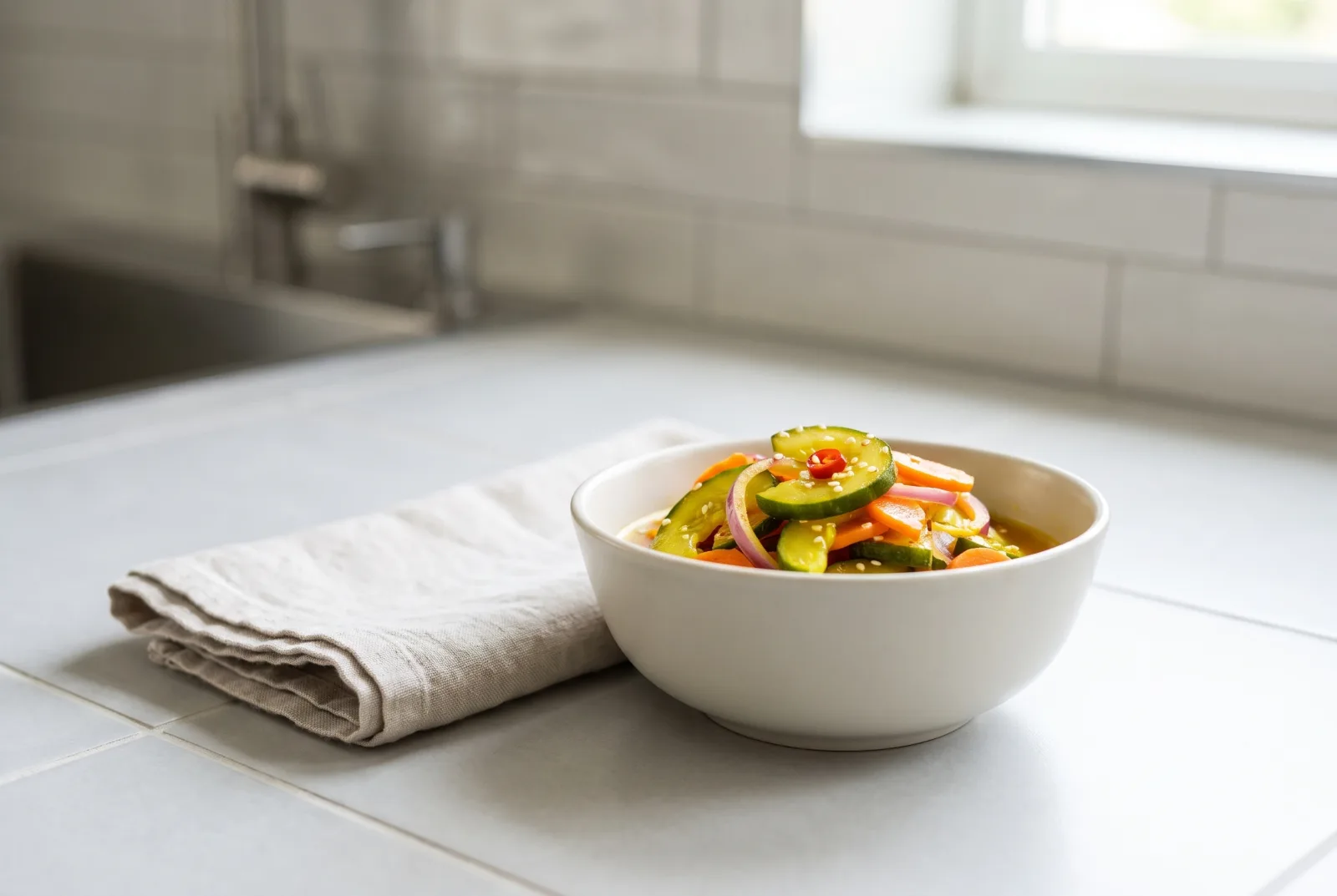 Acar | Malaysian-Style Mixed Vegetable Pickle