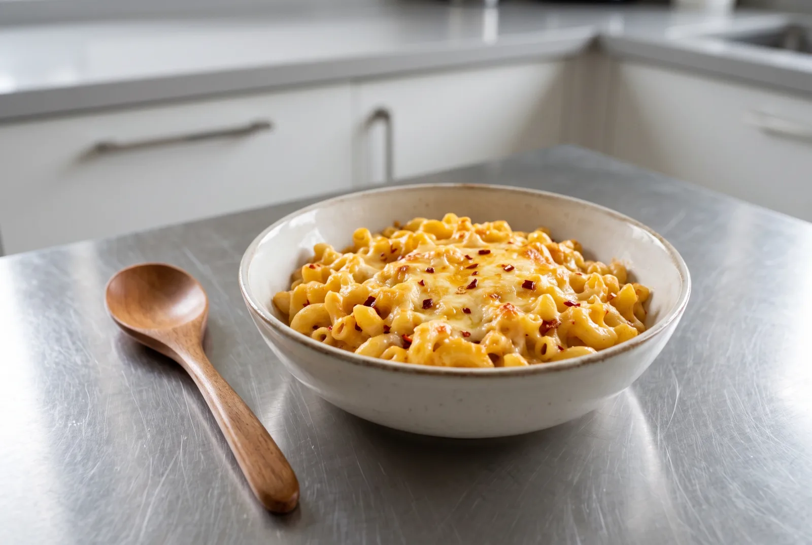 Chili Macaroni Cheese — British-Style Baked Pasta with a Crust