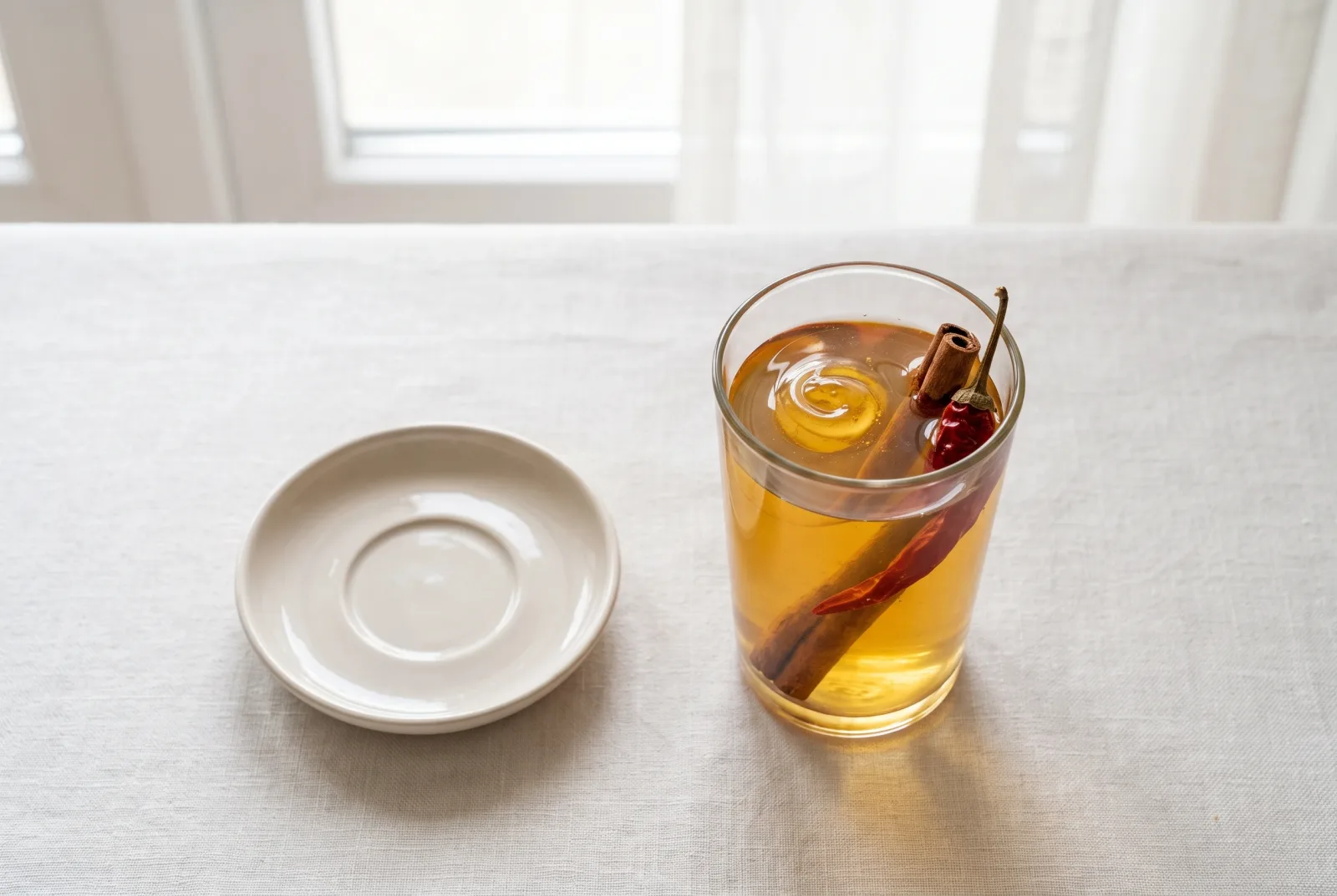 Chili, cinnamon and honey — A sweet spiced winter drink