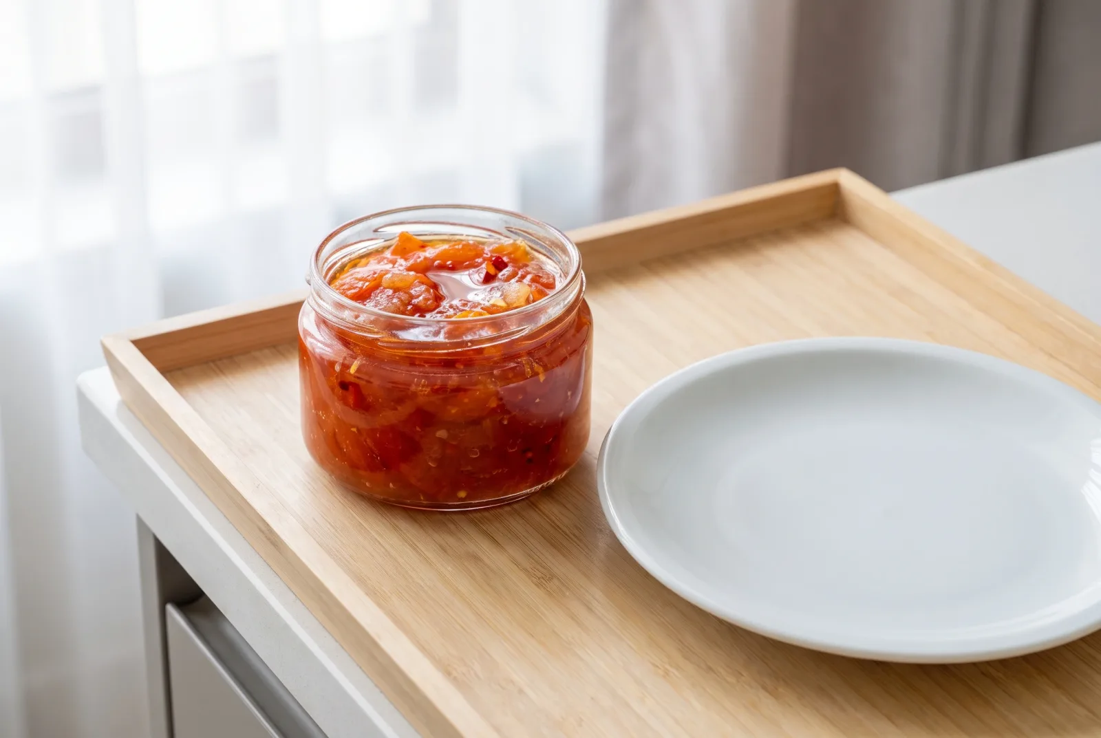 Spicy Tomato Jam | Turkish-Style Low-Sugar Jarred Sauce