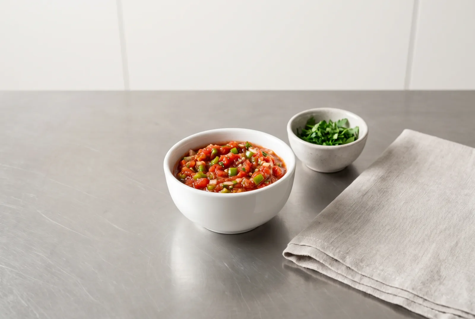 Spicy Turkish Ezme | Finely Chopped Tomato and Pepper Sauce with Pomegranate Molasses