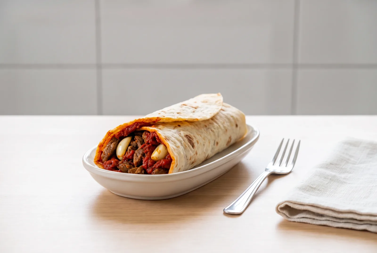 Spicy Kebab Wrap | Georgian-Style Picnic Wrap