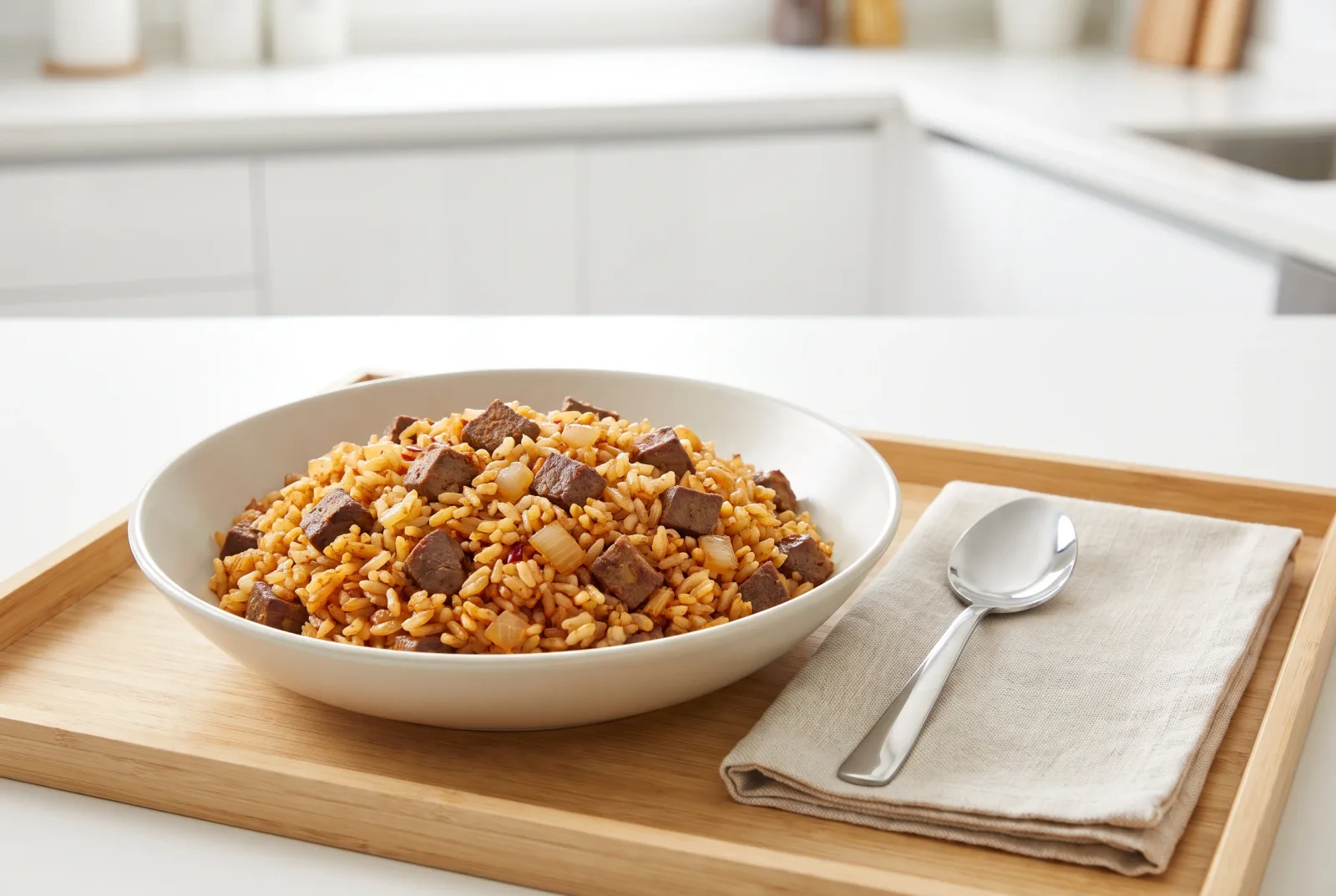 Spicy Lamb Liver Pilaf | Gaziantep-Style Seasoned Rice