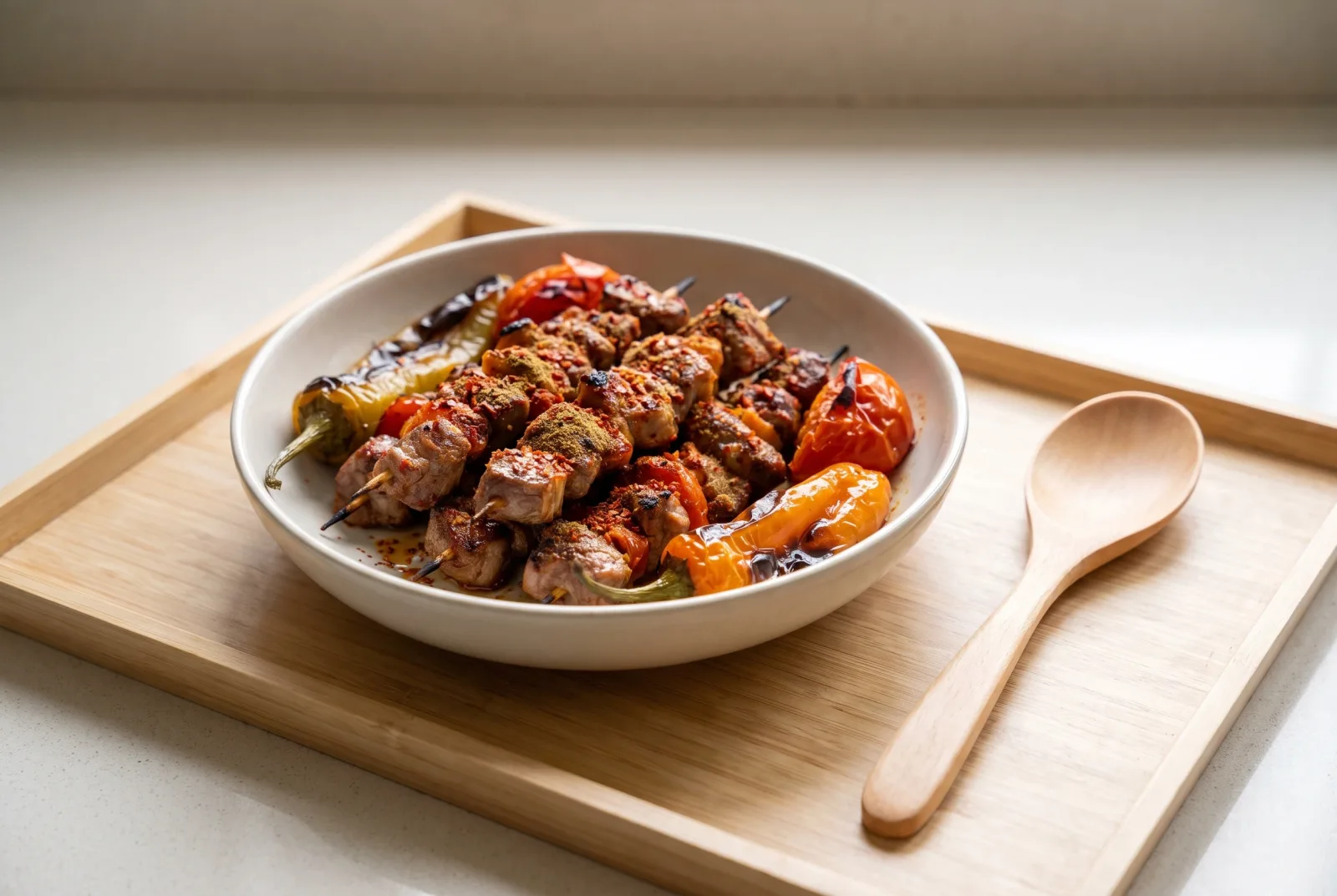 Kuzu Şiş | Spicy Charcoal-Grilled Lamb with Turkish Red Pepper Flakes