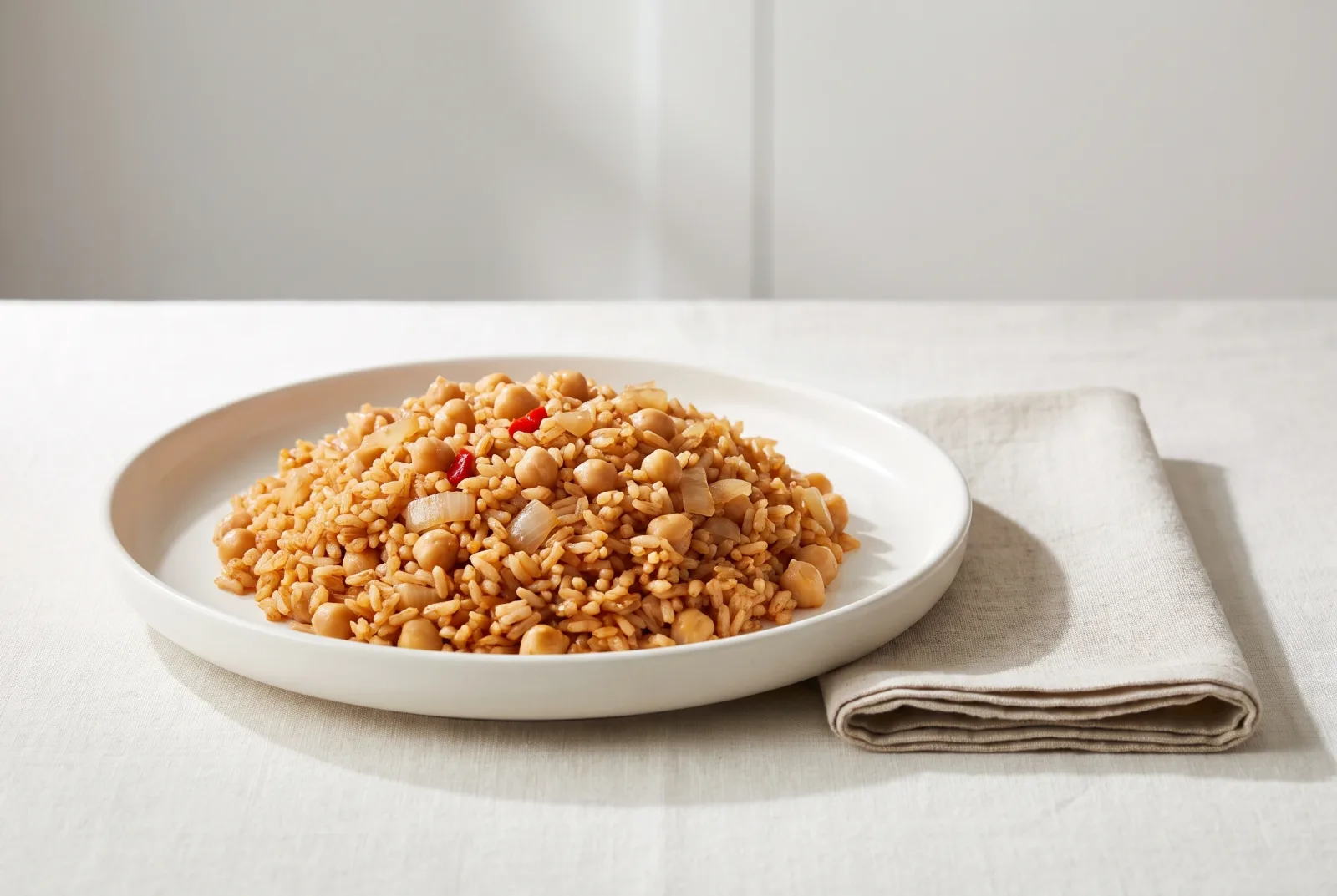 Spicy Chickpea Pilaf | Southeastern Turkish Dinner Rice