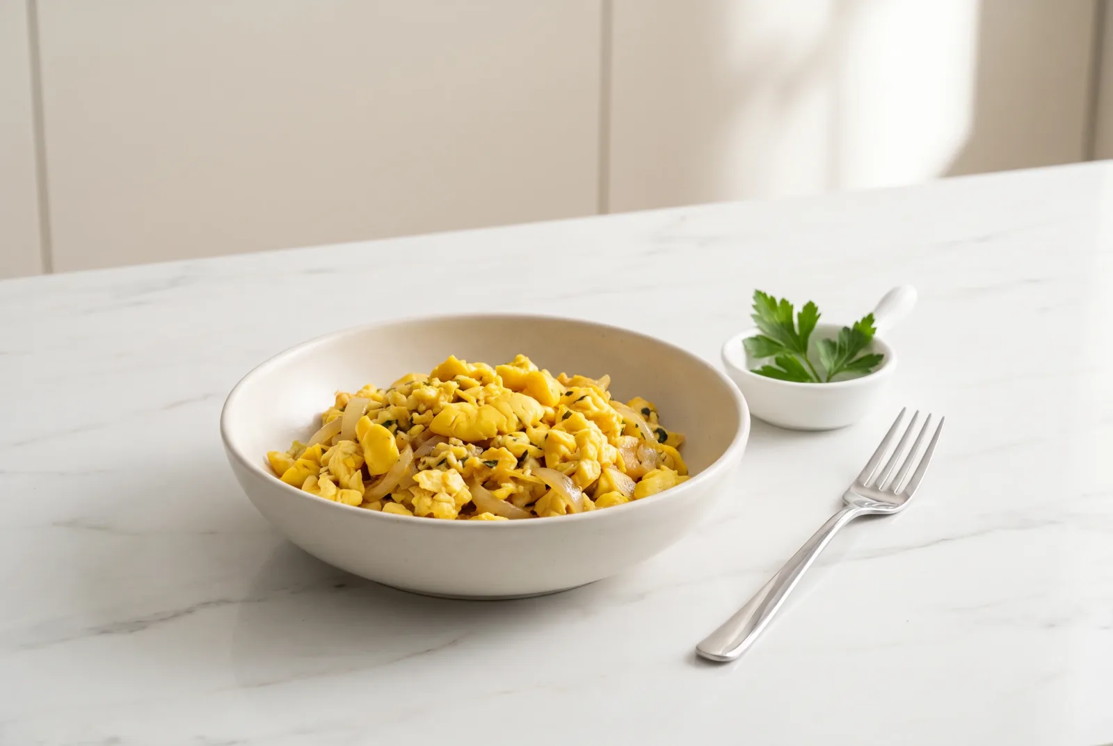 Ackee and Eggs | Jamaican Ackee Breakfast Eggs