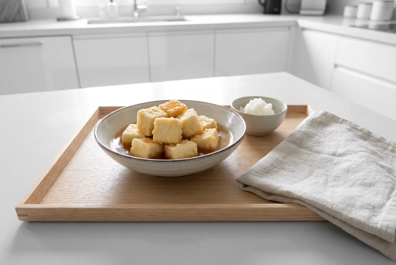 Agedashi Tofu | Japanese-Style Air-Fried Tofu