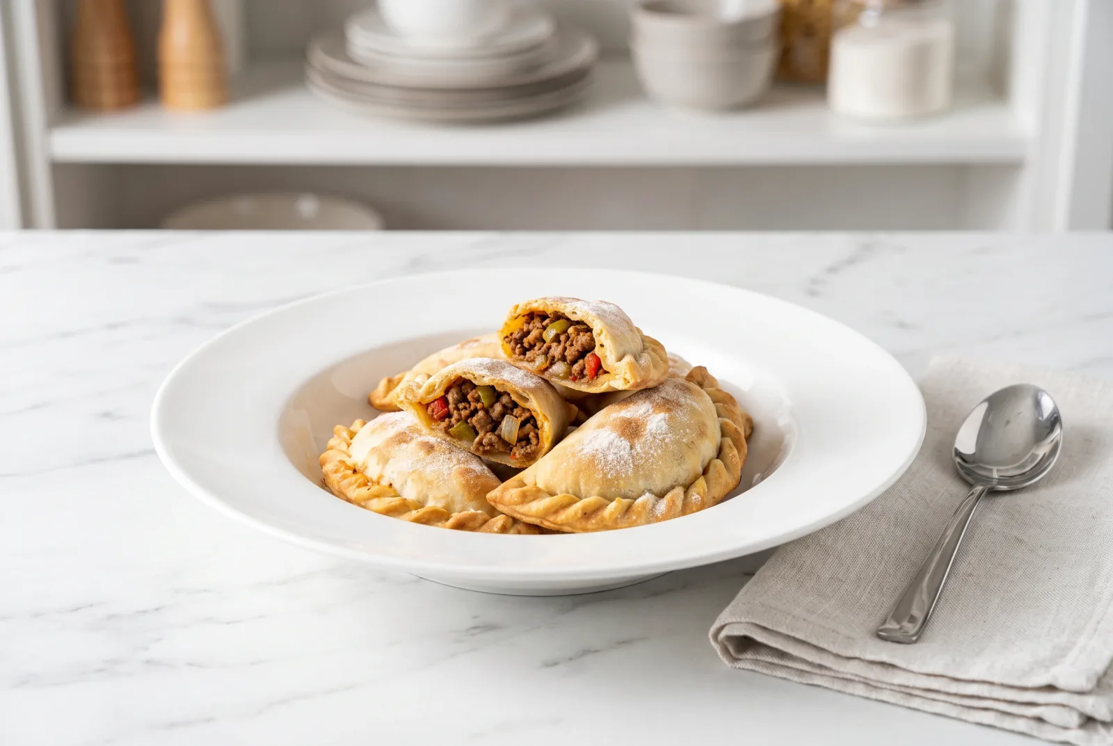 Argentinian Air Fryer Beef Empanadas — Filled Pastries with Crisp Edges