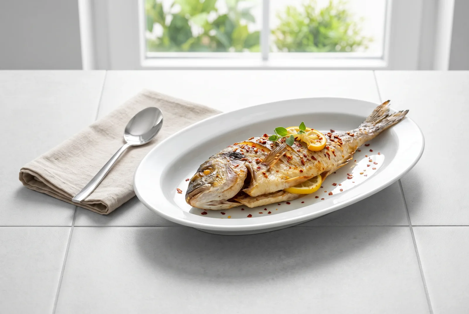 Spiced Sea Bream in the Air Fryer | Turkish-Style Thyme Fish