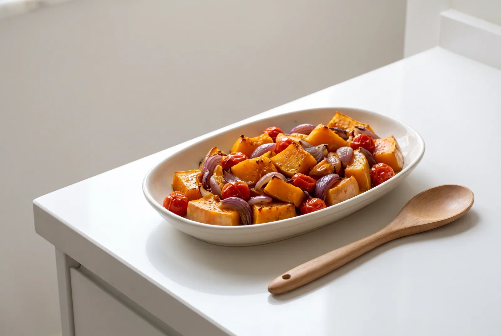 Zeytinyağlı Balkabağı | Turkish-Style Air-Fryer Pumpkin in Olive Oil for Breakfast